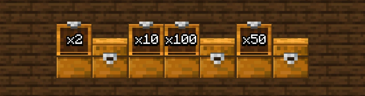 Les Coffres Multiplicateurs Minecraft Slot.